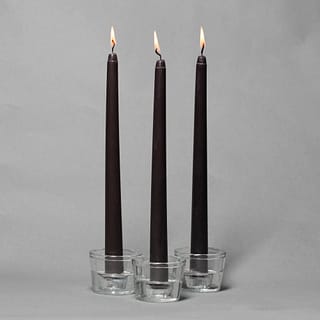 Black Taper Candle