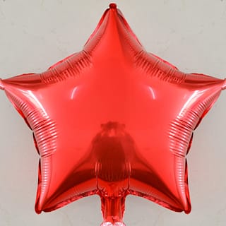 18" Red Foil Star Balloon
