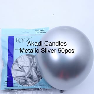 Silver Metallic Balloon