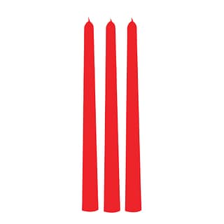 Red Taper Candle