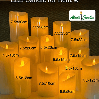 LED-Candle-for-rent-in-Ghana-buy-Akadi-Candle