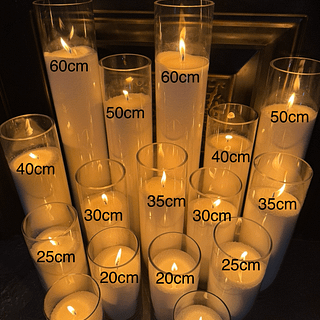 Sand Wax Candle For Rent with Burning