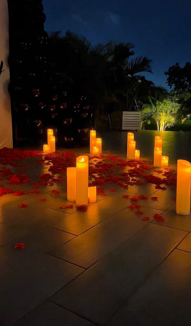 LED Candle For Rent Diameter - Image 2
