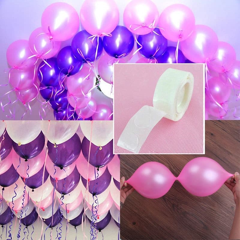 Balloon glue, Balloon dot 100pcs - Image 3
